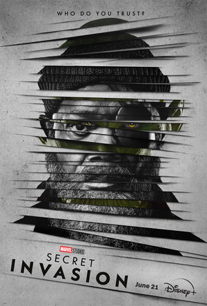  Samuel 엘 Jackson as Nick Fury | Secret Invasion | Character Poster