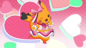  Shiny Cosplay Pikachu Pop star, sterne