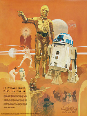  별, 스타 Wars | 1977 Promotional poster