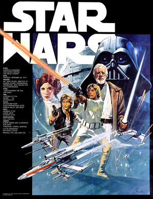  estrela Wars | Poster art for the American Marketing Association meeting in San Diego | September 1977