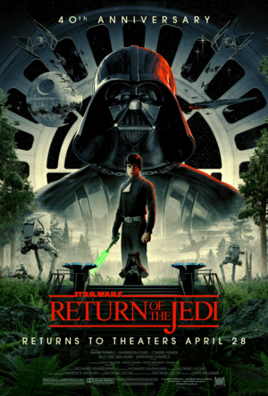  estrella Wars: Return of the Jedi™ | 40th Anniversary Promotional Poster