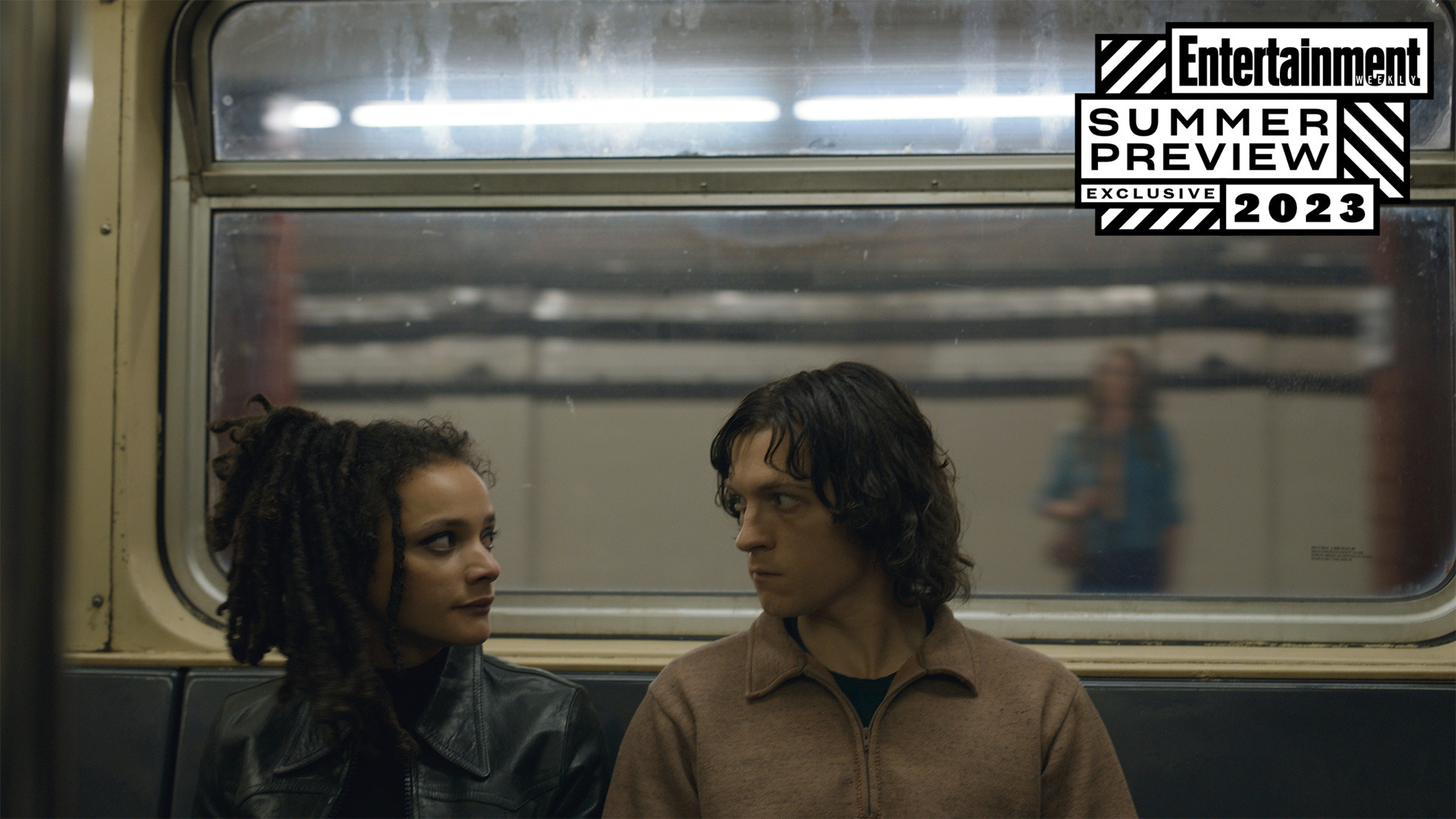 Tom Holland and Sasha Lane in The Crowded Room | Promotional still ...