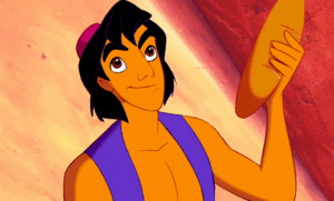  Walt Disney Slow Motion Gifs - Prince Aladdin và cây đèn thần