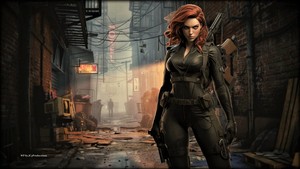  Black Widow Hintergrund