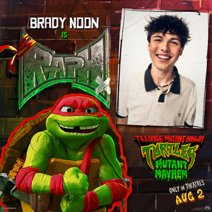 Brady Noon as Raphael | Teenage Mutant Ninja Turtles: Mutant Mayhem