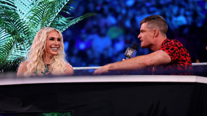  charlotte Flair and Grayson Waller | Friday Night Smackdown | June 16, 2023