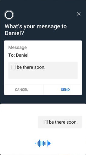  Cortana Texting on Android (Sample)