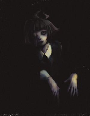 Creepy Susie Anime painting