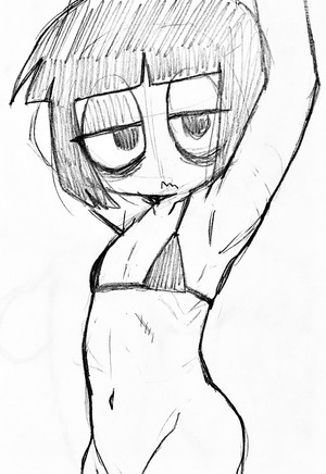  Creepy Susie Bikini Pinup