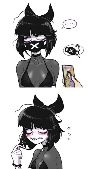 Creepy Susie anime goth 2