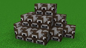 Cursed Cow block Minecraft