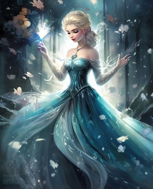  Elsa In Art 💙