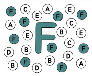  Fïnd And Colors（色） The Letters F
