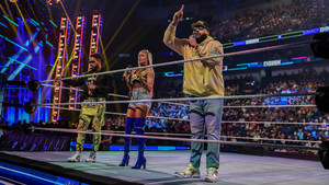  Hit Row: Ashante "Thee" Adonis, سب, سب سے اوپر Dolla, and B-Fab | Friday Night SmackDown | July 28, 2023
