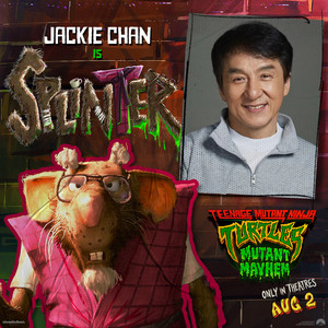  Jackie Chan as Splinter | Teenage Mutant Ninja Turtles: Mutant Mayhem
