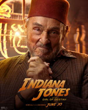  John Rhys-Davies as Sallah | Indiana Jones and the Dial of Destiny | Character Poster