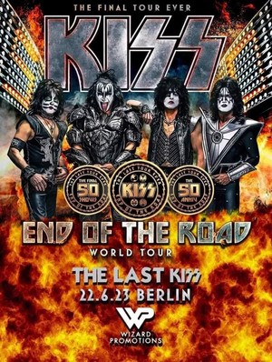  kiss ~Berlin, Germany...June 22, 2023 (End of the Road Tour)