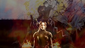  Katniss Everdeen 壁紙 - Mockingjay