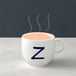  Letters Cup Z