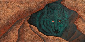  Lurking serigala, wolf
