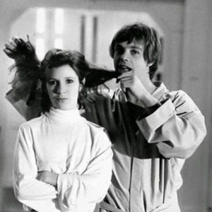  Mark Hamill and Carrie Fisher | stella, star Wars | Behind the scenes