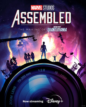  Marvel Studios’ Assembled: The Making of Ant-Man And The Wasp: Quantumania | Promotional poster