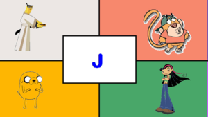  My 5 Избранное Letter Characters J