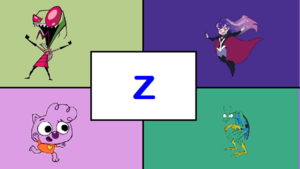  My 5 Избранное Letter Characters Z