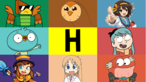  My 最喜爱的 Characters Starting With The Letter H