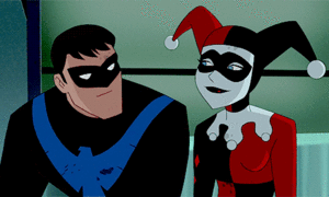  Nightwing and Harley Quinn