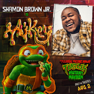 Shamon Brown Jr. as Michelangelo | Teenage Mutant Ninja Turtles: Mutant Mayhem