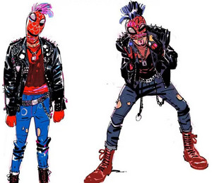  Spider-Punk | Early designs kwa Jesús Alonso Iglesias