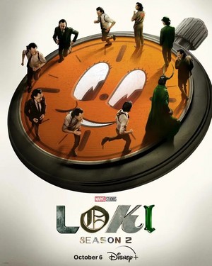  T-minus 100,000 분 until Loki Season 2 | Promotional poster