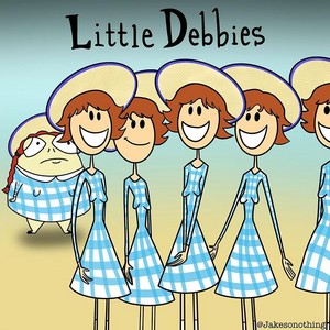 The Oblongs Debbies Little Debbie Helga Phugley