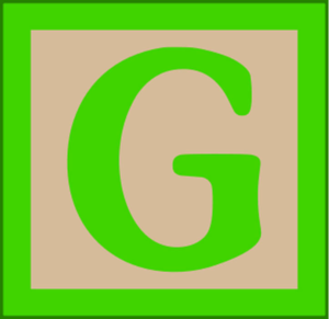  The Wooden Letters Uppercase G