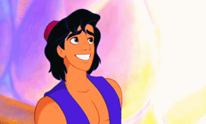  Walt Disney Gifs - Prince Aladdin và cây đèn thần