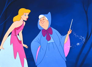  Walt डिज़्नी Screencaps - Princess सिंडरेला & The Fairy Godmother