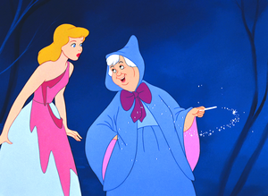  Walt 디즈니 Screencaps - Princess 신데렐라 & The Fairy Godmother