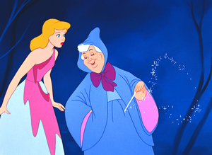  Walt 디즈니 Screencaps - Princess 신데렐라 & The Fairy Godmother