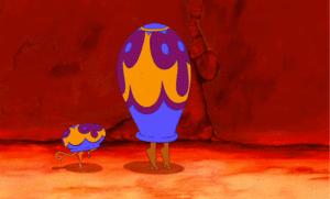  Walt Disney Slow Motion Gifs - Abu & Prince Aladdin