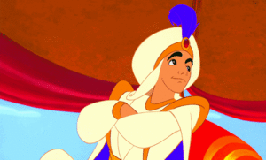  Walt Disney Slow Motion Gifs - Prince Aladin