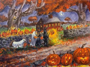  Whimsical Хэллоуин | The Artwork of Laura Lee