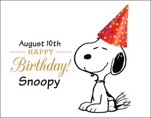 🎉🎁🐾 Happy Birthday Snoopy 🐾🎁🎉