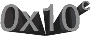  0x10c logo graphic