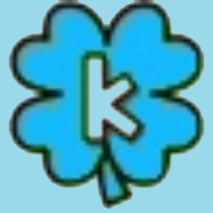 4 Leaf Clover Letter K