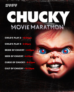 Chucky Movie Marathon 