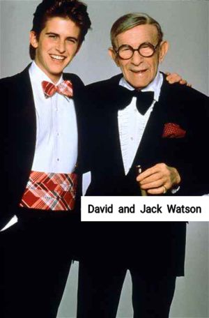 David and His Grandpa Jack Watson from "18 Again!" (1988 Movie)