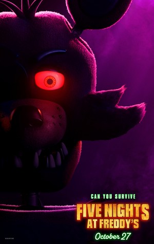  FNaF Movie Foxy the Pirate fuchs poster 1 (High Resolution)