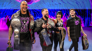  Finn Bálor, Damian Priest, Rhea Ripley, and Dominik Mysterio | Monday Night Raw | September 4, 2023