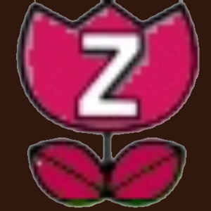 fleur Letter Z